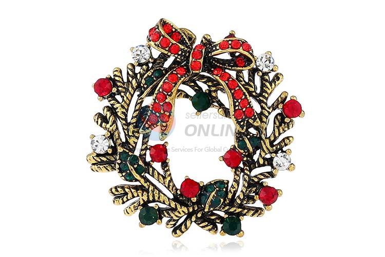 Premium quality garland shape alloy brooch