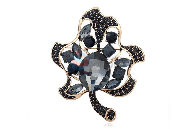 Resonable price diamond alloy brooch