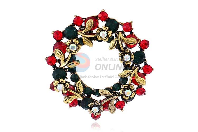 High quality garland shape alloy brooch