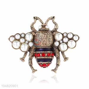 Factory sales bee shape alloy brooch