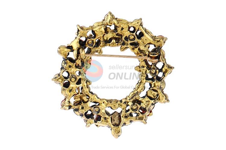 High quality garland shape alloy brooch