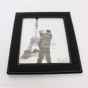 Fashion Black PU Photo Frame