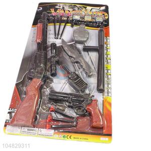 Low Price Plastic Toys Gun Police Set