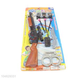 Competitive Price Police Toy Set Soft Bullet Gun With Accessories