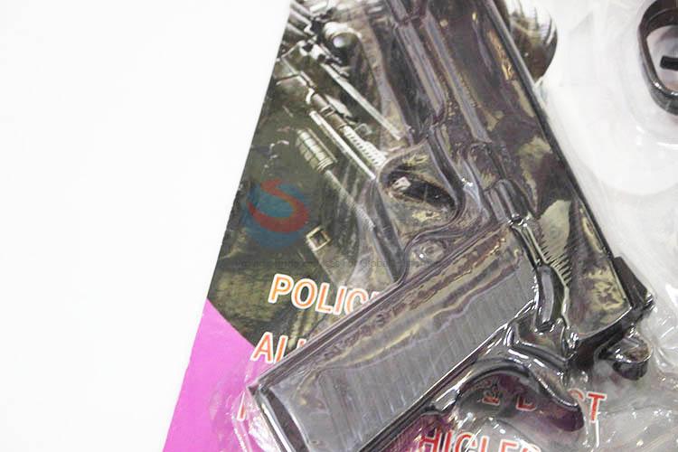 Factory Sales Plastic Police Gun Toys With Bullet