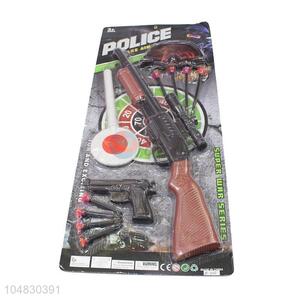 Delicate Design Police Soft Bullet Shooting Gun For Kids