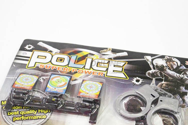 New Style Plastic Police Shooting Gun For Kids