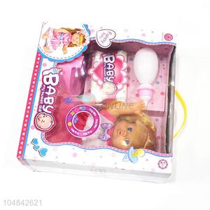 Wholesale cheap funny sweet doll set with IC