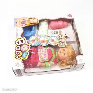 Top manufacturer funny sweet doll set with IC