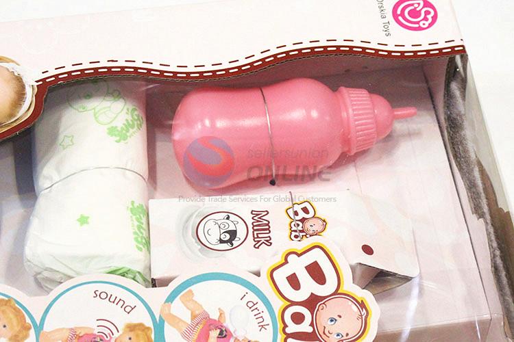 Top manufacturer funny sweet doll set with IC