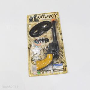 Recent design plastic cowboy play set