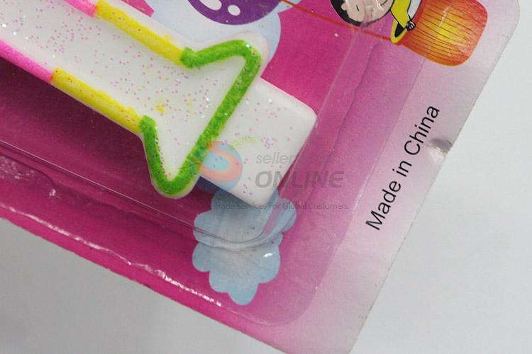 Wholesale cute digital birthday number candle