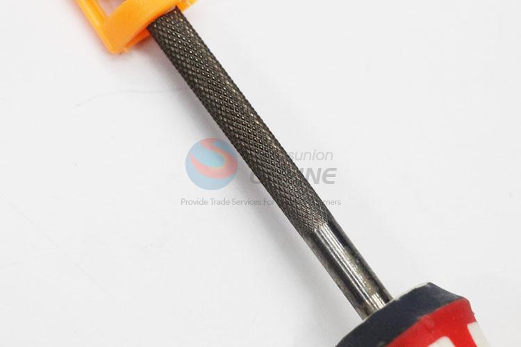 Steel Slotted Screwdriver with Protective Cover Plastic Handle Screwdriver