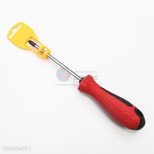 Red Color Plastic Handle Steel Cross Screwdriver Multi Function Repair Hand Tools