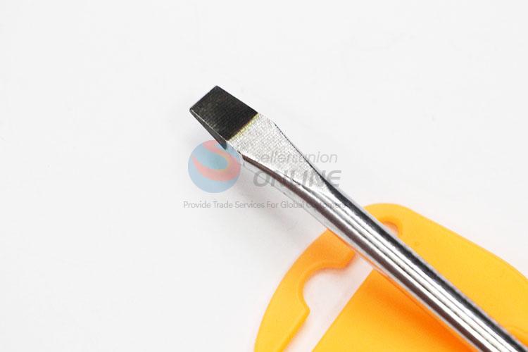 Normal Low Price Steel Slottted Screwdriver with Protective Cover