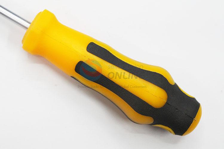 Factory Price Plastic Handle Steel Cross Screwdriver with Protective Cover