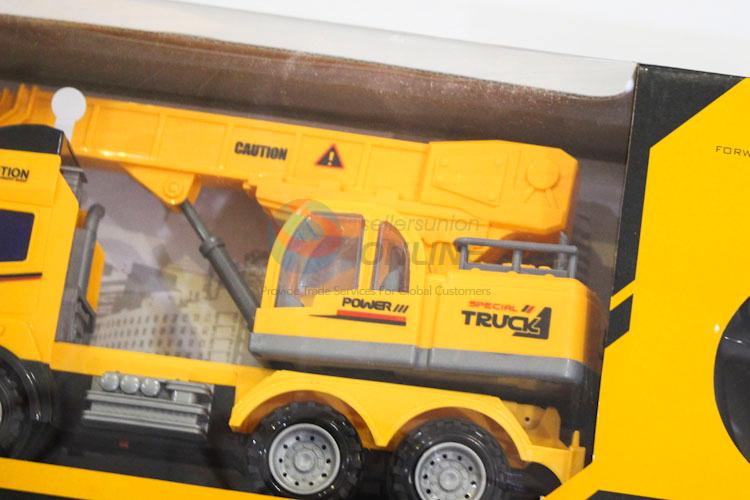 Best Sale Yellow Color Remote Control Engineering Vehicle Model Toys