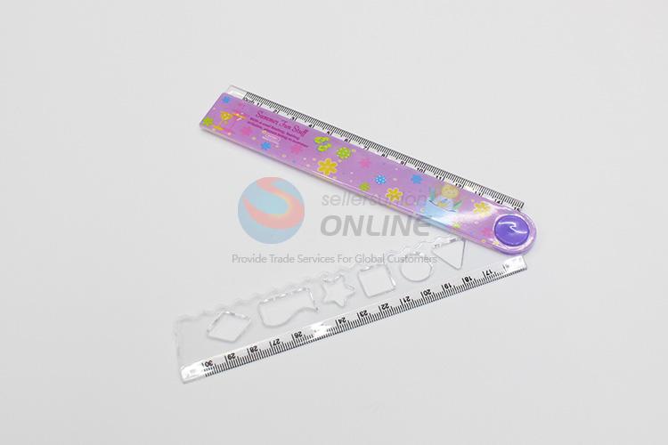 Wholesale Price Office School Plastic Straight Ruler