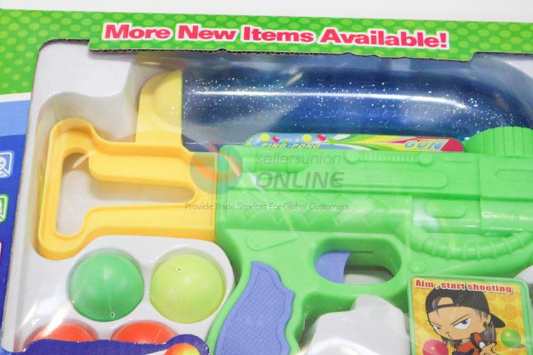 Made In China Ping Pong Ball Gun Set Toys