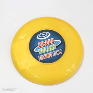 China Factory Yellow Color Plastic Flying Disc for Kids