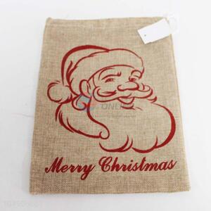 Wholesale custom cheap Chrismas cloth bag