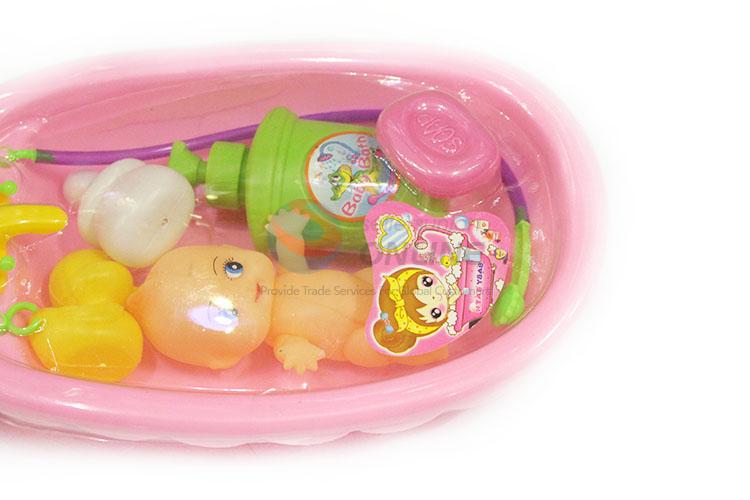 Fashion Cheap Toilet Bathtub Doll Toy for Bathroom