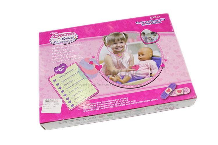 Best High Sales Cute Medical Play Carry Set Case Education Role Play Toy Kit