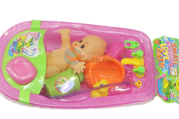 Fashion Style Cute  Bathroom Game Play Set Early Educational Toys