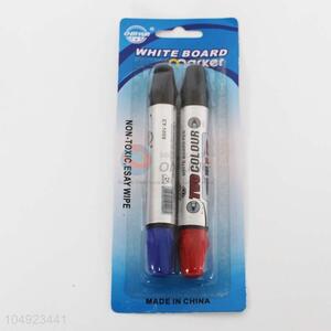 2PCS Double Head Whiteboard Marker Pen