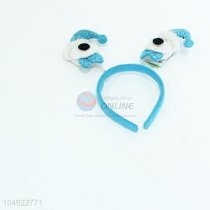 Wholesale Cute Style Blue Christmas Hair Clasp