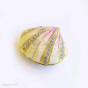 Factory Wholesale Shell Shape Trinket Jewelry Packaging Jewelry Box