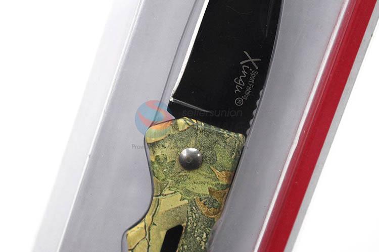 Competitive price outdoor pocket knife survival knife