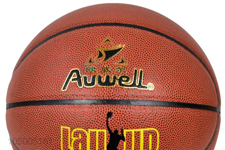 High sales standard size 7 pu basketball