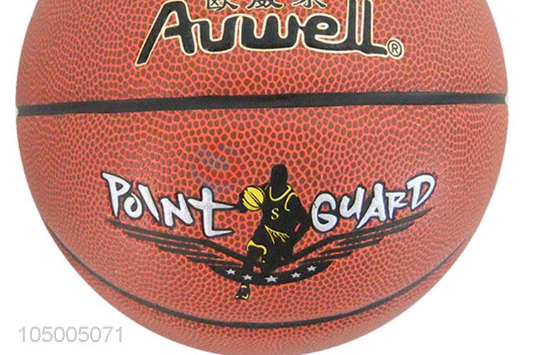 Good quality outdoor size 7 pu basketball