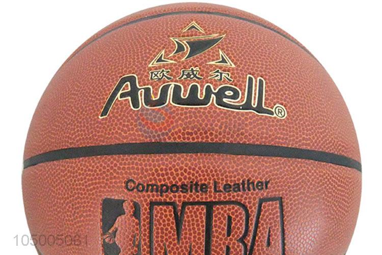 Best selling standard size 7 pu basketball