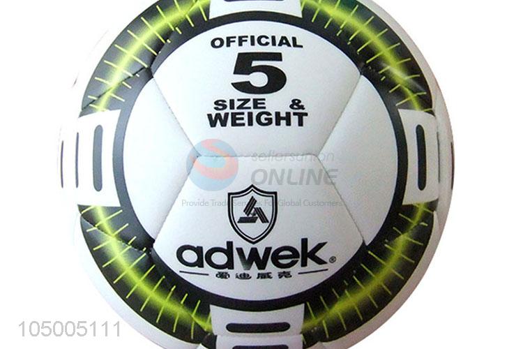 Bottom price training soccer ball/football standard size 5