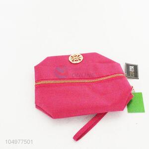 Best Selling Rose Red Cosmetic Bag for Sale