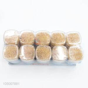 Wholesale Multi Cheap Newest 10 Boxes Bamboo Toothpicks