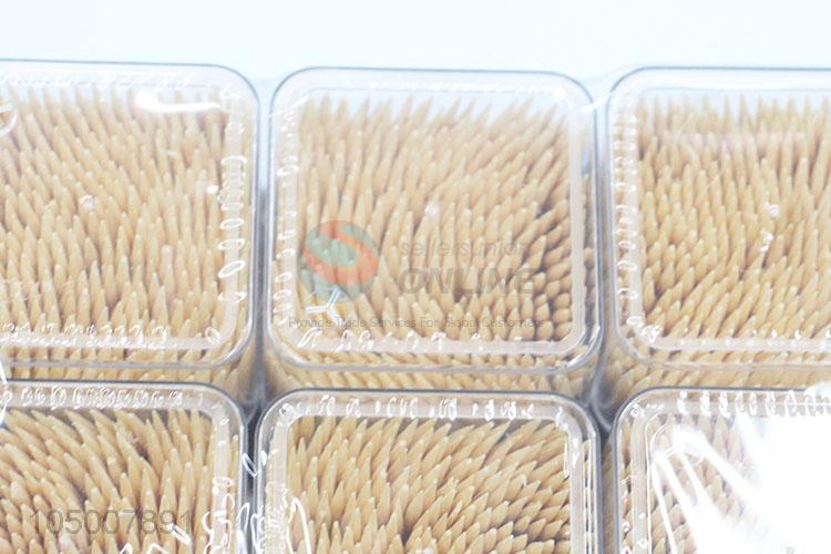 New Design Hot Selling 10 Boxes Bamboo Toothpicks