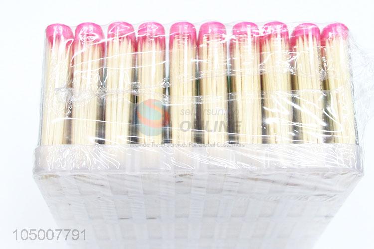 Top Quality 40 Boxes Bamboo Fruit Toothpicks Sticks