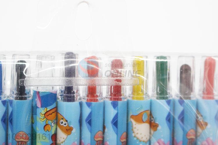 Fashionable 12 Colors Oil Pastels Crayons for Kids