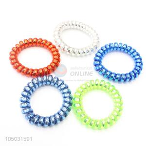 Wholesale Custom 5Pcs/Lot Different Color Hair Ring for Summber