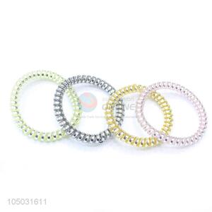 Low Price Top Quality 4 Pcs/Set Colorful Elastic Hair Ring