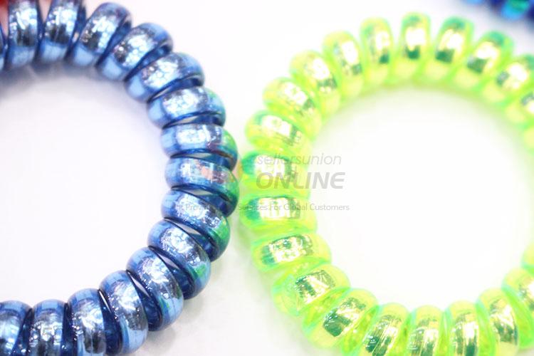 Wholesale Custom 5Pcs/Lot Different Color Hair Ring for Summber