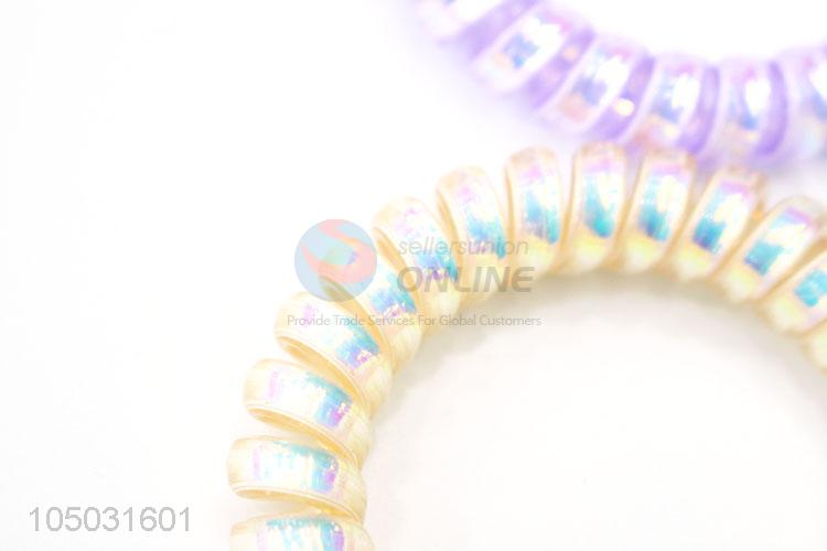 China Factory Price High Quality Four Colors Elastic Hair Ring