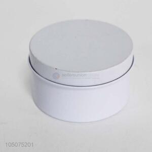 Tinplate Jewelry Box/Case in Round Shape