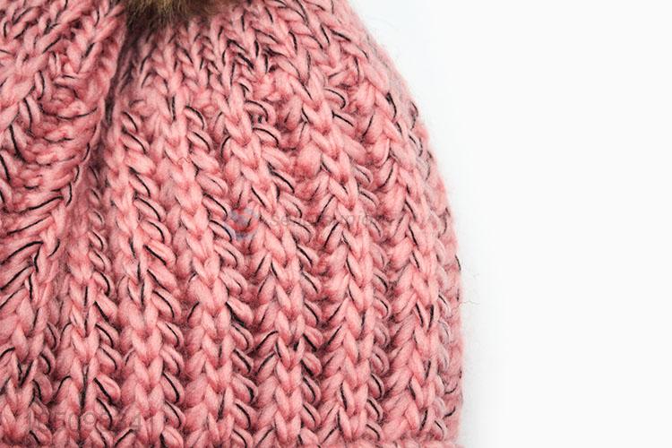 Unique Design Winter Warm Hats Girl Casual Cap