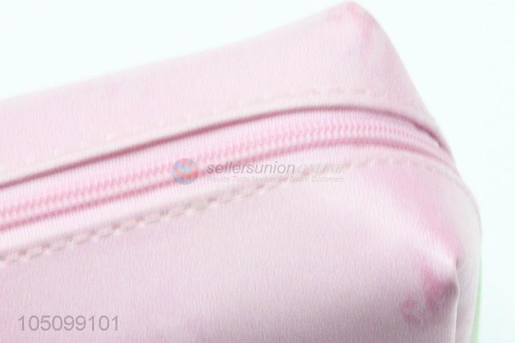 Pink Color Strawberry Style Torage Brush Necessaries Make Up Organizer Bag