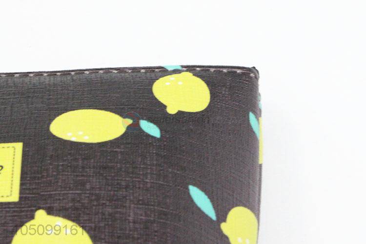 Popular Top Quality Cute Lemon Design Travel Waterproof Bag Storage Bag