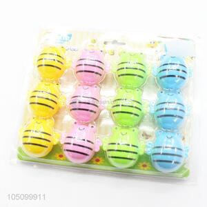 Four Colors Cartoon forg Shaped Pencil Sharpener for Student Stationery Gift